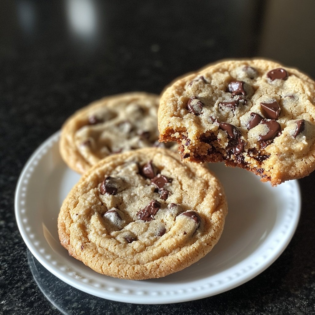 Amerikanische Chocolate Chip Cookies